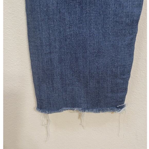 Judy Blue Jeans Womens Size 5/27 Skinny Distressed Cheetah Punk Skater Biker Fun - Picture 8 of 8